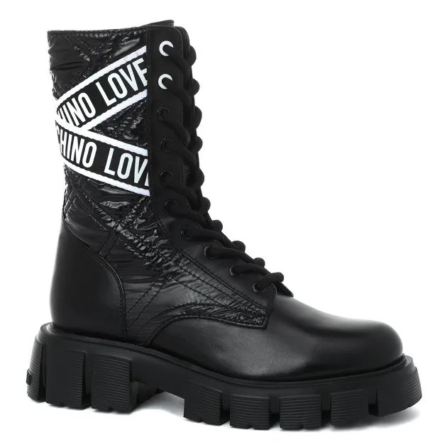 Полусапоги Love Moschino, черный, арт. 130061