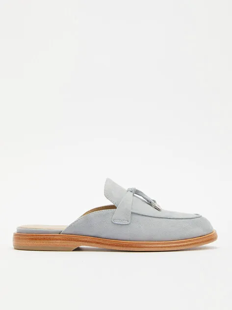 Женская обувь Tendance из натуральной замши, голубой, арт. YS-2299-230L