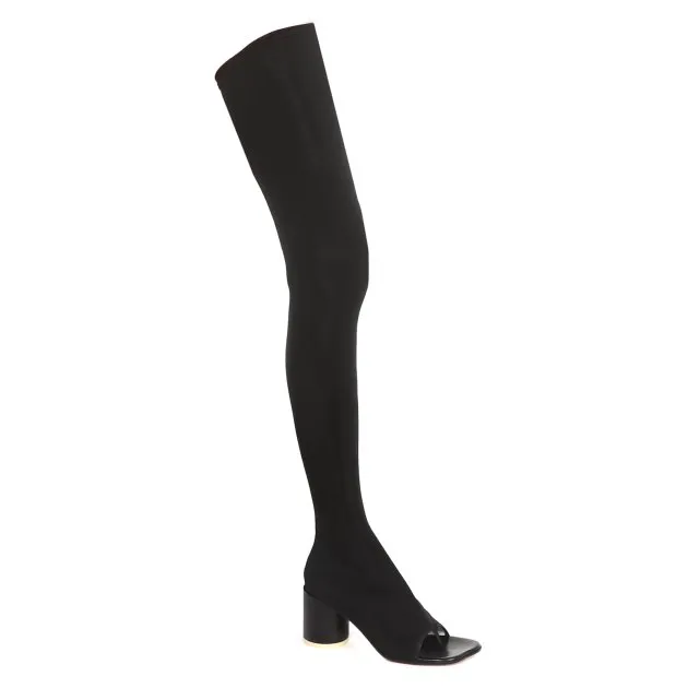 Сапоги MM6 Maison Margiela, черный, арт. 133266
