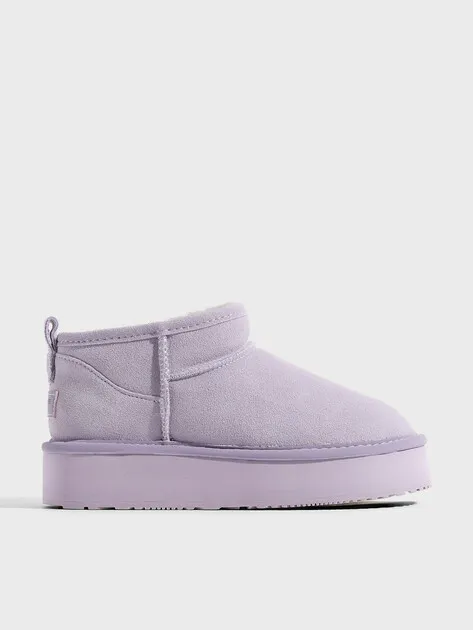 Угги Tendance из замши, фиолетовый, арт. KX-2303-01