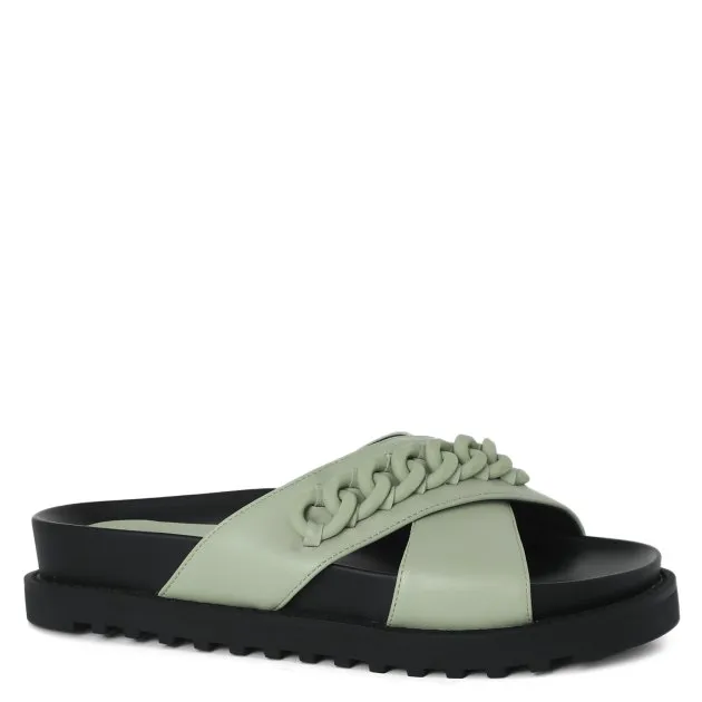 Шлепанцы Tendance, зеленый, арт. 235L-G01