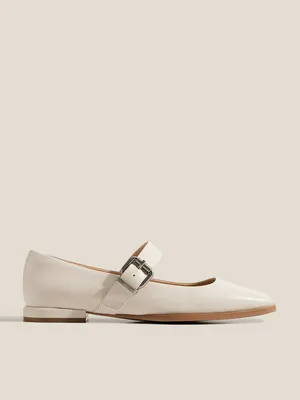 Балетки Tendance из натуральной кожи, бежевый, арт. 65869