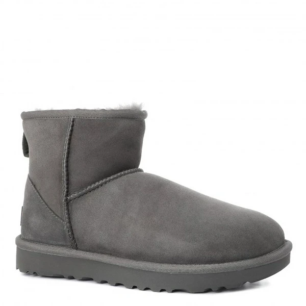 Угги UGG из замши, серый, арт. 65878