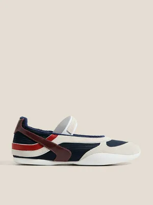 Балетки Tendance из замши, серый, арт. 65882