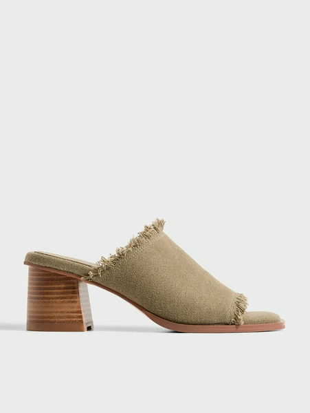 Мюли Tendance из денима, хаки, арт. SW505-7
