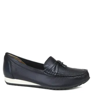 Мокасины Caprice из натуральной кожи, синий, арт. 67607