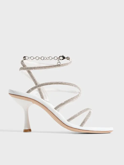 Босоножки Loriblu из натуральной кожи, белый, арт. 67995