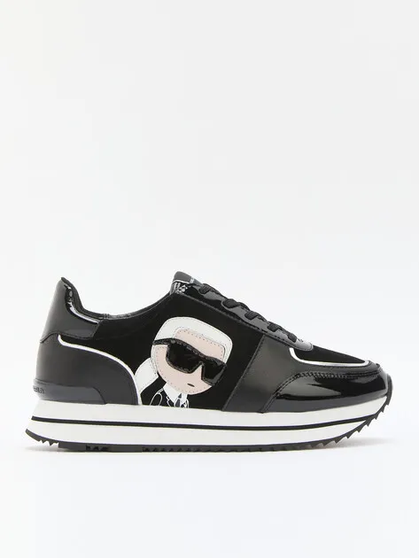 Кроссовки Karl Lagerfeld, черный, арт. 68398
