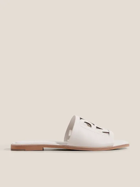 Шлепанцы DKNY, бежевый, арт. 68726