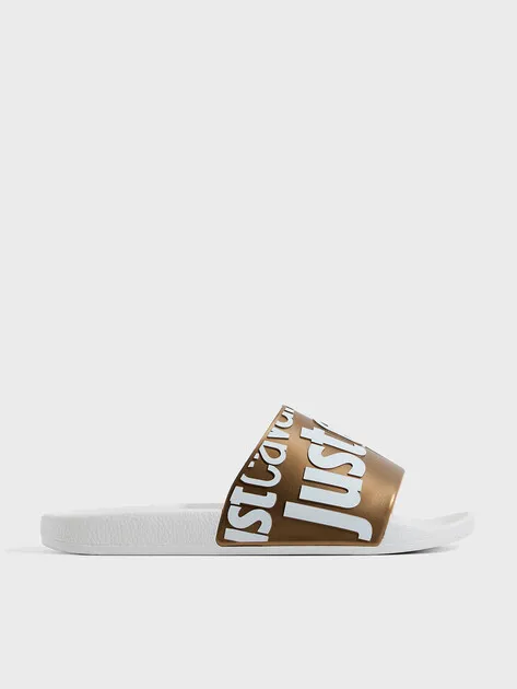 Шлепанцы Just Cavalli, золотистый, арт. 68749