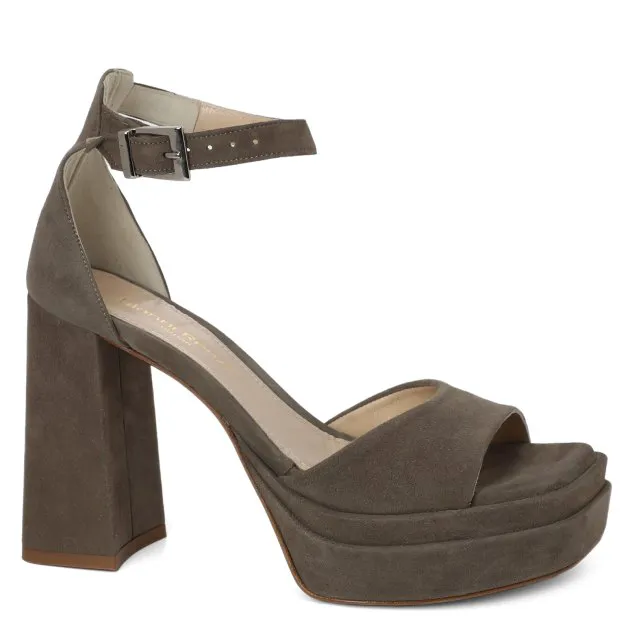 Босоножки Gianni Renzi, зеленый, арт. 68979