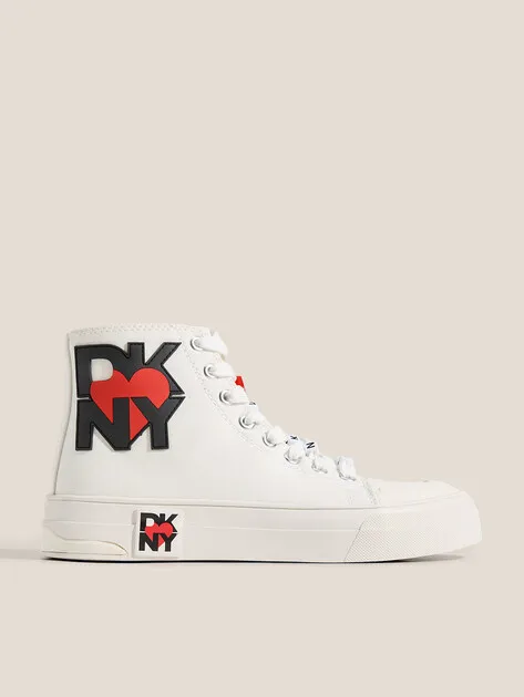 Кеды DKNY Текстильные, белый, арт. 69280