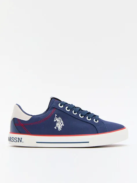 Кеды U.S. Polo синие, синий, арт. 69438