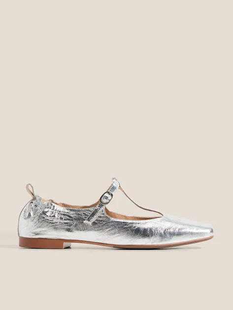 Балетки Tendance, серебристый, арт. 70644