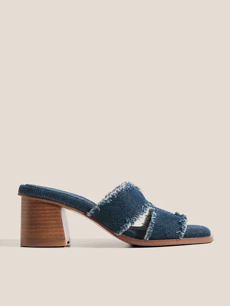 Женские сабо Tendance из денима, синий, арт. SW505-9