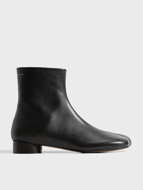 Ботинки MM6 Maison Margiela, черный, арт. 72830
