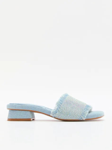 Женские сабо Tendance из денима, голубой, арт. SW501-2