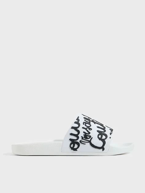 Шлепанцы Versace Jeans Couture, белый, арт. 73112