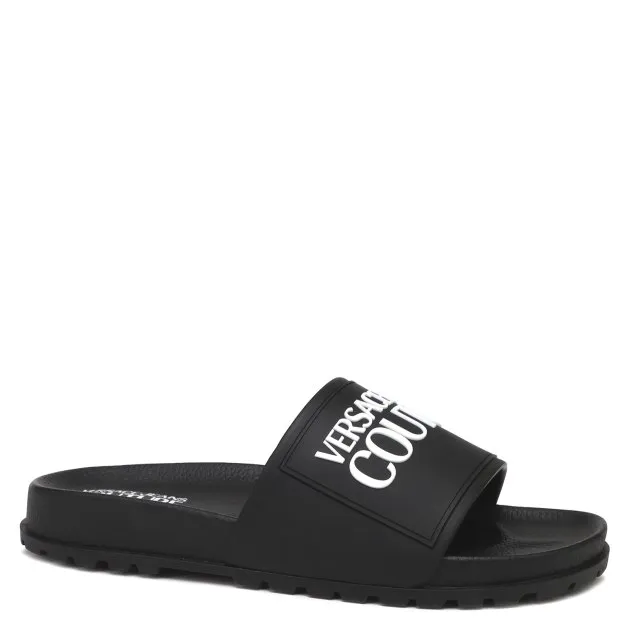 Шлепанцы Versace Jeans Couture, черный, арт. 73191