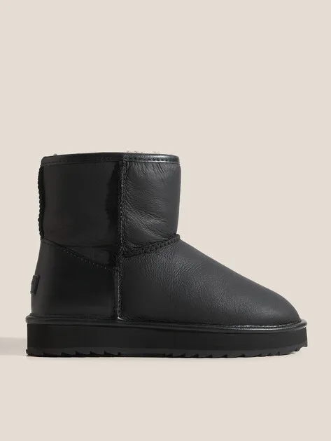 Угги Tendance из натуральной кожи, черный, арт. 73667