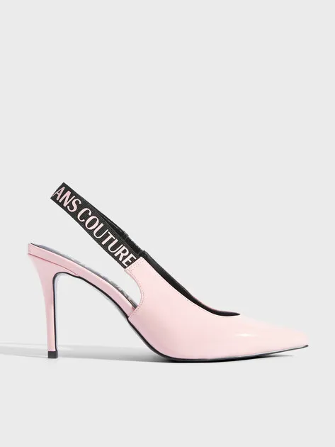 Туфли Versace Jeans Couture на каблуке, розовый, арт. 74024