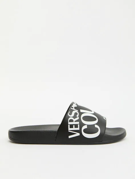 Шлепанцы Versace Jeans Couture, черный, арт. 74026