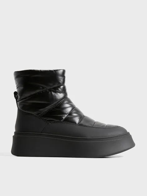 Ботинки Tendance из кожи и текстиля, черный, арт. YS-23101-601M