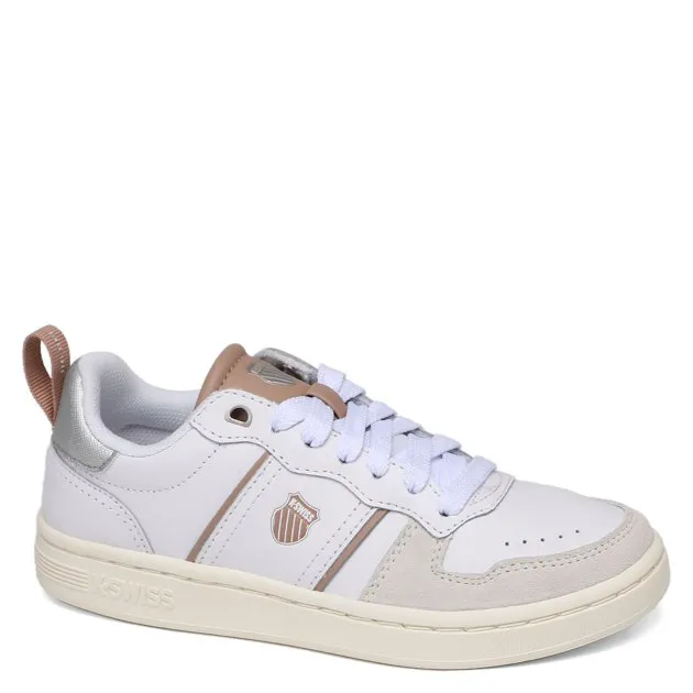 Кроссовки K-Swiss из натуральной кожи и замши, белый, арт. K-Swiss
