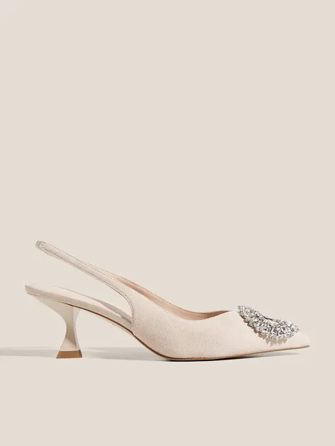 Туфли Tendance из натуральной замши, бежевый, арт. RL675-3