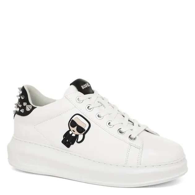 Кроссовки Karl Lagerfeld из натуральной кожи, белый, арт. 75257