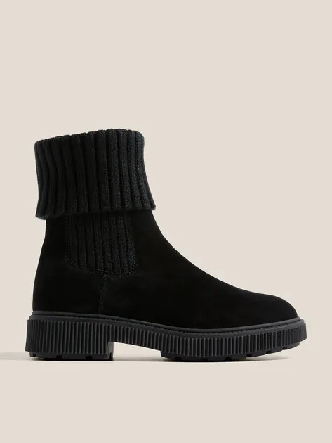 Ботинки Tendance из замши, черный, арт. YS-38010-X101