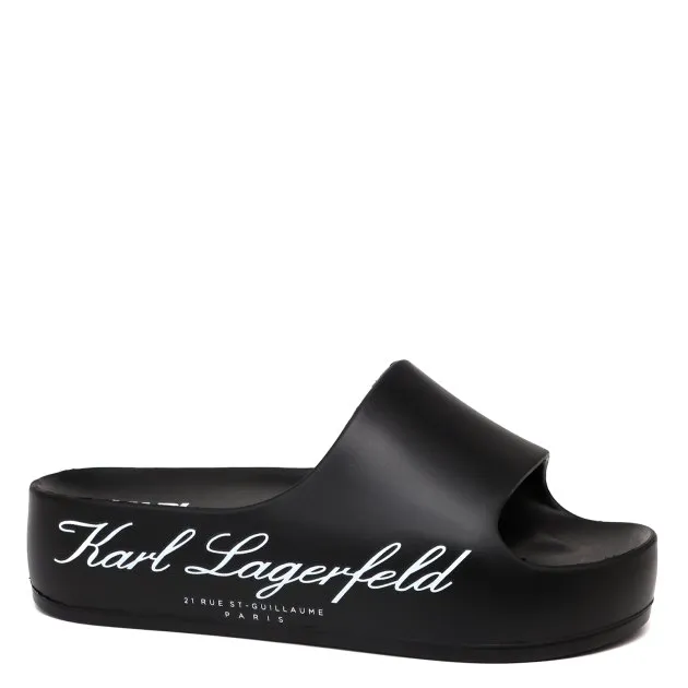 Шлепанцы Karl Lagerfeld, черный, арт. 75521