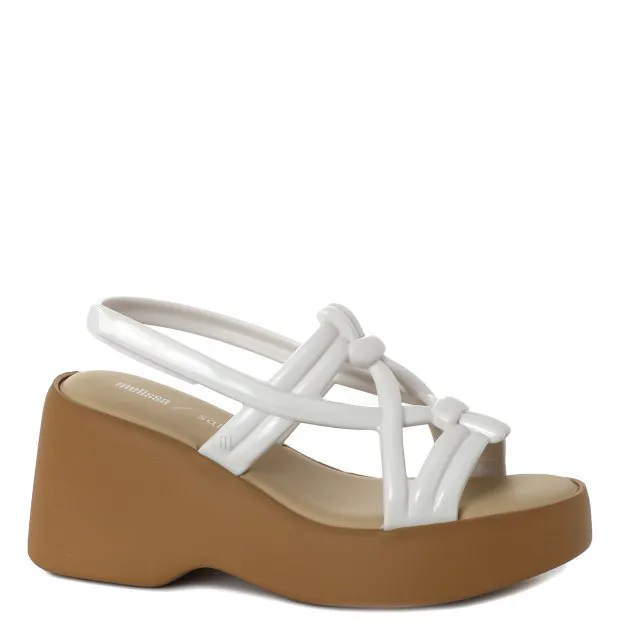 Босоножки Melissa из пластика Мелфлекс, белый, арт. 75865