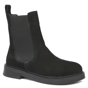 Ботинки Lr Lorettini из натуральной замши, черный, арт. 76057