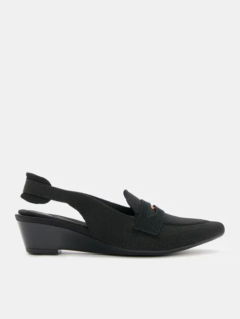Туфли Tendance текстильные, черный, арт. AF24P19-1