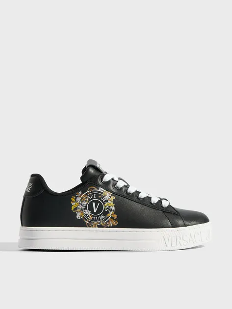 Кроссовки Versace Jeans Couture, черный, арт. 76140