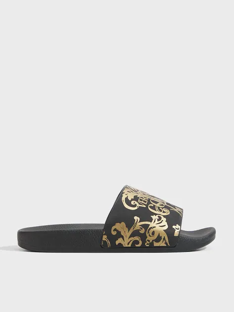 Шлепанцы Versace Jeans Couture, черный, арт. 76972