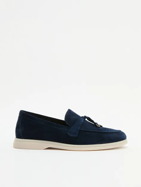 Лоферы Tendance из натуральной замши, синий, арт. YS-2299-13A-S