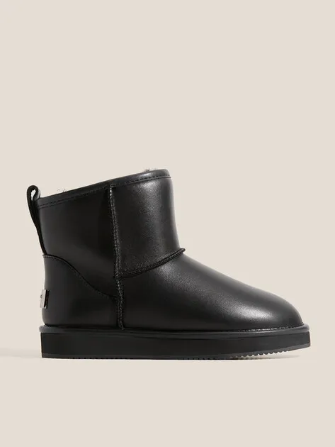Угги Tendance из натуральной кожи, черный, арт. 77133