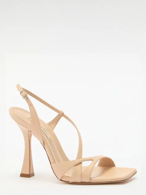 Босоножки Casadei, бежевый, арт. 77152