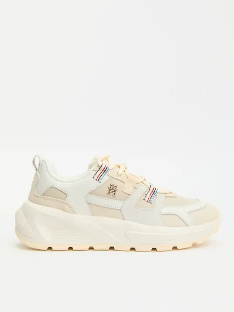 Кроссовки Tommy Hilfiger, бежевый, арт. 77614