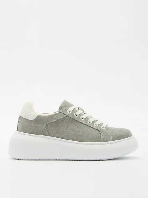 Кроссовки Tendance из денима, серый, арт. YS-38125A-3