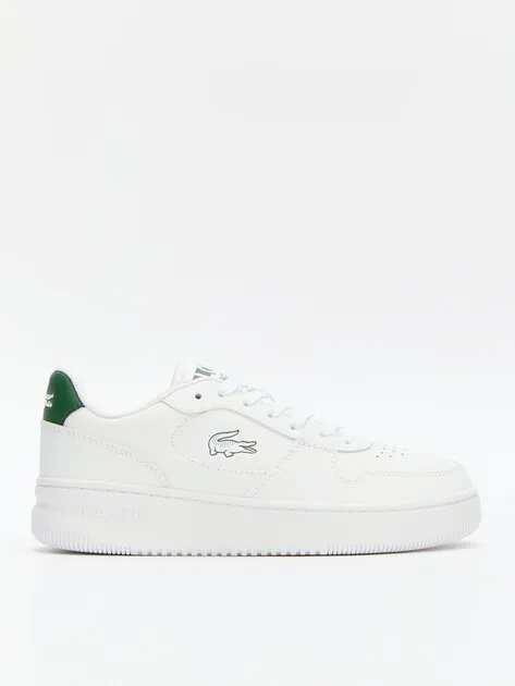 Кроссовки Lacoste из натуральной кожи, белый, арт. 78646