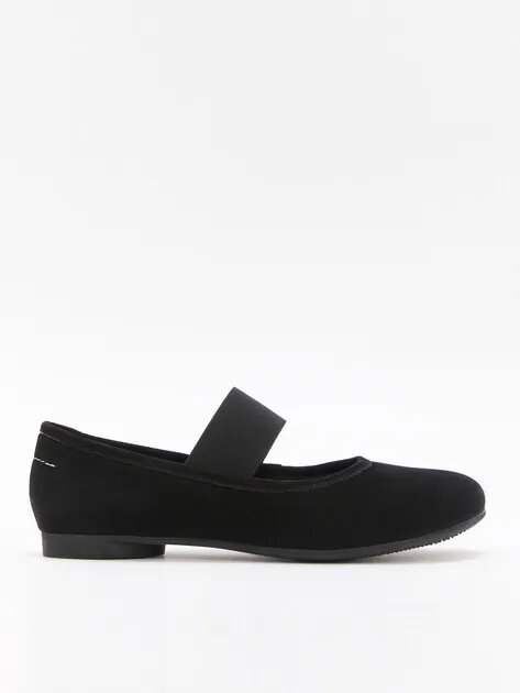 Балетки Tendance из натуральной замши, черный, арт. 78964