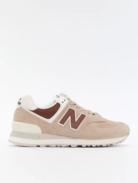 Кроссовки New Balance, бежевый, арт. 80039