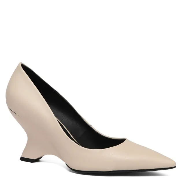 Туфли Lola Cruz из натуральной кожи, бежевый, арт. 80260
