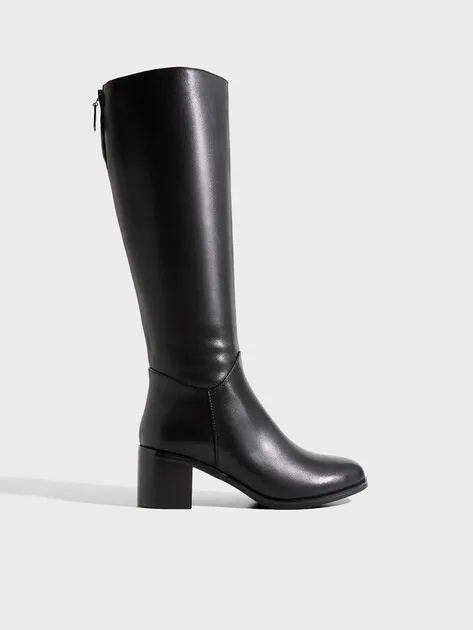 Сапоги Tendance из натуральной кожи, черный, арт. 81204