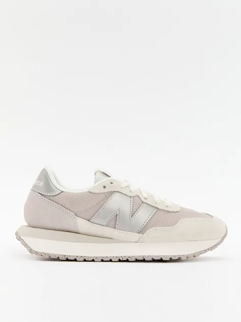 Кроссовки New Balance из замши и текстиля, серый, арт. 81498