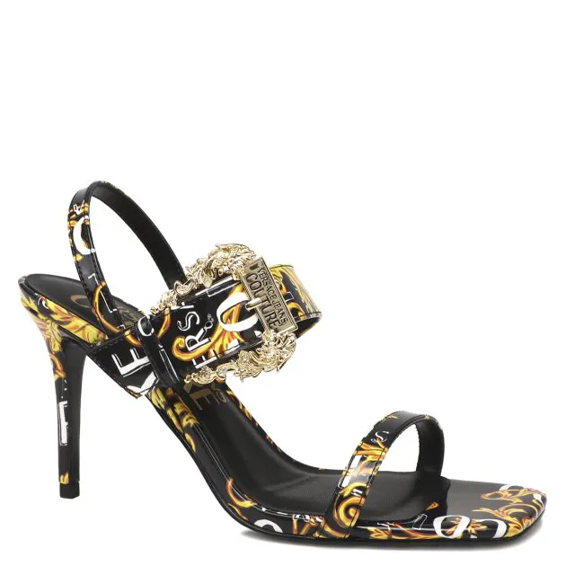 Босоножки Versace Jeans Couture, черный, арт. 81568