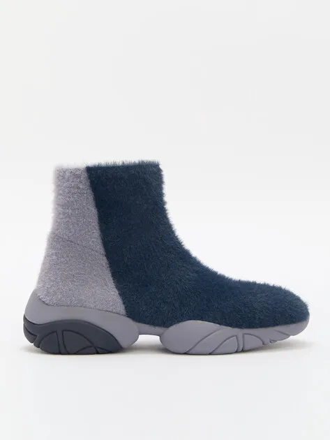 Ботинки Tendance текстильные, синий, арт. 83256